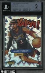 Allen Iverson #21 Basketball Cards 2015 Panini Excalibur Kaboom Prices