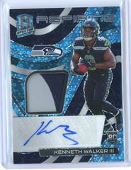 Kenneth Walker III [Blue] #APA-KWA Football Cards 2022 Panini Spectra Aspiring Patch Autographs Prices