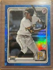 Oneil Cruz [Blue Foil] #BFE-111 Baseball Cards 2020 Bowman 1st Edition Prices
