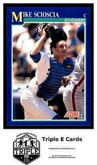 Mike Scioscia #520 Baseball Cards 1991 Score Prices