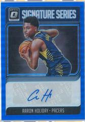 Aaron Holiday [Blue] Basketball Cards 2018 Panini Donruss Optic Signature Series Prices