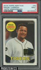 Miguel Cabrera [100th Anniversary] #40 Baseball Cards 2018 Topps Heritage Prices