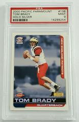 Tom Brady [Holo Silver] #138 Football Cards 2000 Pacific Paramount Prices