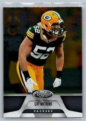 Clay Matthews #54 Football Cards 2011 Panini Certified Prices
