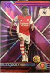 Bukayo Saka [Purple Astro] Soccer Cards 2021 Panini Chronicles Premier League Prices