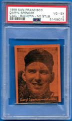Daryl Spencer Baseball Cards 1958 San Francisco Call Bulletin Giants Prices