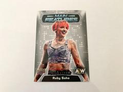 Ruby Soho [Silver] Wrestling Cards 2022 Upper Deck AEW Main Features Prices