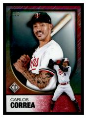 Carlos Correa [Red Refractor] #14 Baseball Cards 2023 Topps Transcendent Prices