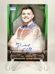 Dominik Mysterio [Green] Wrestling Cards 2021 Topps WWE Undisputed Superstar Roster Autographs Prices