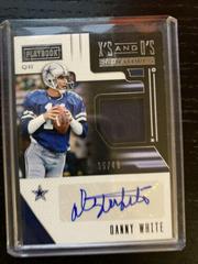 Danny White #XOS-DW Football Cards 2018 Panini Playbook X's and O's Signatures Prices