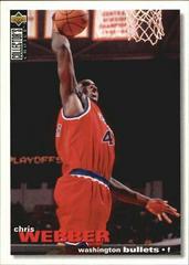 Chris Webber #110 Basketball Cards 1995 Collector's Choice International German II Prices