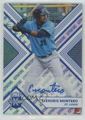 Elehuris Montero [Autograph Aspirations Blue] #151 Baseball Cards 2018 Panini Elite Extra Edition Prices