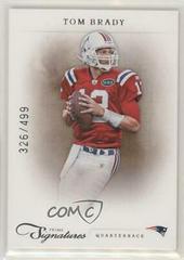 Tom Brady #166 Football Cards 2011 Panini Prime Signatures Prices