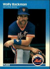 Wally Backman #3 Baseball Cards 1987 Fleer Glossy Prices