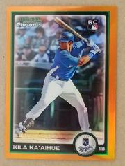 Kila KA'Aihue [Refractor] #184 Baseball Cards 2010 Bowman Chrome Prices