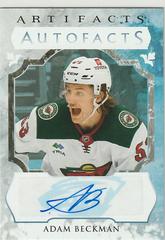 Adam Beckman #AF-AB Hockey Cards 2023 Upper Deck Artifacts Autograph Facts Prices