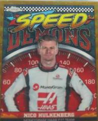 Nico Hulkenberg [Gold Wave Refractor] #SD-NH Racing Cards 2023 Topps Chrome Formula 1 Speed Demons Prices