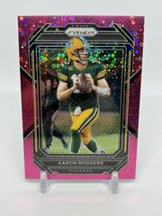 Aaron Rodgers [Pink] #103 Football Cards 2022 Panini Prizm No Huddle Prices
