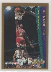 Scottie Pippen Basketball Cards 1992 Fleer Tony's Pizza Prices