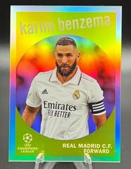 Karim Benzema Soccer Cards 2022 Topps Chrome UEFA Club Competitions 1959 Prices