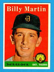 Billy Martin #271 Baseball Cards 1958 Topps Prices