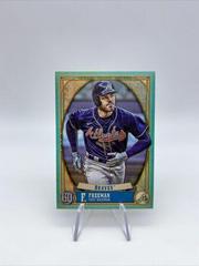 Freddie Freeman [Turquoise] #1 Baseball Cards 2021 Topps Gypsy Queen Prices