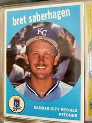 Bret Saberhagen [Hand Cut] Baseball Cards 1989 Baseball Cards Magazine Repli Prices