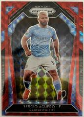 Sergio Aguero [Red Mosaic Prizm] Soccer Cards 2020 Panini Prizm Premier League Prices