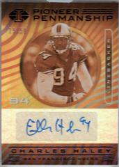 Charles Haley [Black] #PP12 Football Cards 2020 Panini Illusions Pioneer Penmanship Prices