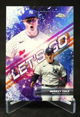 Gerrit Cole #LG-48 Baseball Cards 2023 Topps Chrome Let's Go Prices