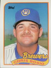 Chris Bosio #311 Baseball Cards 1989 Topps Prices