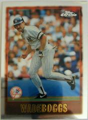 Wade Boggs #4 Baseball Cards 1997 Topps Chrome Prices