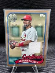 Albert Pujols [Gold] #89BR-APU Baseball Cards 2024 Topps 1989 Relic Prices