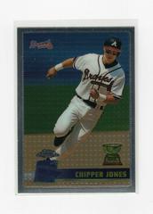 Chipper Jones #52 Baseball Cards 1996 Topps Chrome Prices