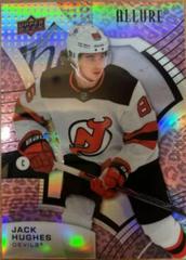 Jack Hughes [Pink Leopard Autograph] Hockey Cards 2021 Upper Deck Allure Prices