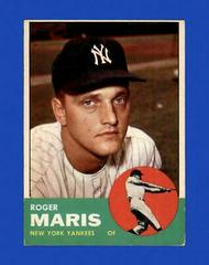 Roger Maris Baseball Cards 1963 Topps Prices
