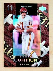 Elvis Grbac [Standing Ovation] #27 Football Cards 1999 Upper Deck Ovation Prices