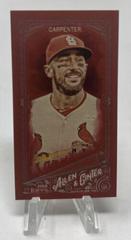 Matt Carpenter [Red Mini] Baseball Cards 2018 Topps Allen & Ginter X Prices