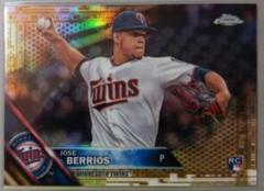 Jose Berrios [Gold Refractor] Baseball Cards 2016 Topps Chrome Update Prices