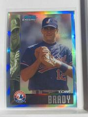 Tom Brady [Refractor] #95B-TB Baseball Cards 2023 Bowman Draft Chrome 1995 Dream Draft Picks Prices