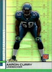 Aaron Curry [Gold Refractor] #76 Football Cards 2009 Topps Finest Prices