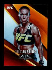 Cris Justino [Red] Ufc Cards 2017 Topps UFC Fire Prices