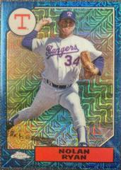 Nolan Ryan [Blue] #T87C2-71 Baseball Cards 2022 Topps Silver Pack 1987 Chrome Series 2 Prices