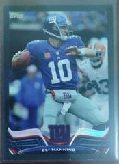 Eli Manning [Black] #320 Football Cards 2013 Topps Prices