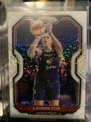 Lauren Cox [White Sparkle Prizm] #1 Basketball Cards 2021 Panini Prizm WNBA Prices