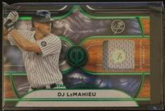 DJ LeMahieu [Green] #SOA-DL Baseball Cards 2022 Topps Tribute Stamp of Approval Relics Prices