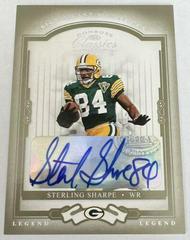 Sterling Sharpe [Significant Signatures Green] #144 Football Cards 2004 Panini Donruss Classics Prices