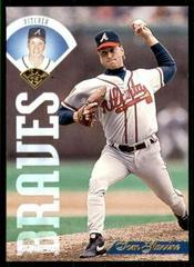 Tom Glavine #250 Baseball Cards 1995 Leaf Prices