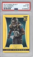Ace Sanders [Gold Prizm] #153 Football Cards 2013 Panini Select Prices