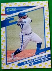Vladimir Guerrero Jr. [Mask Emoji] #179 Baseball Cards 2021 Panini Donruss Prices